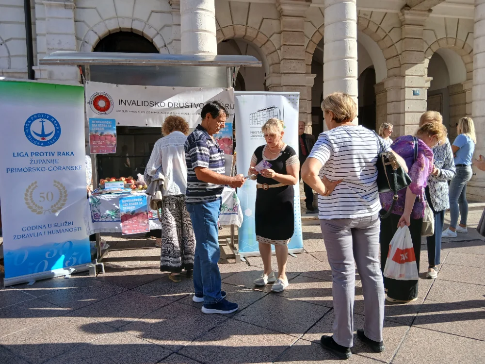 Međunarodni dan osoba sa stomom – akcija u Rijeci, Kraljevici i Delnicama